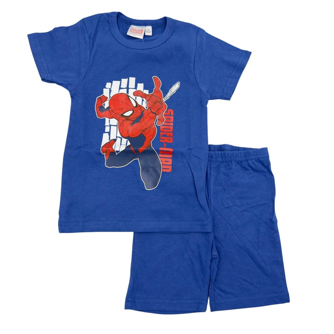 Kurzer Baumwollanzug Spider-Man