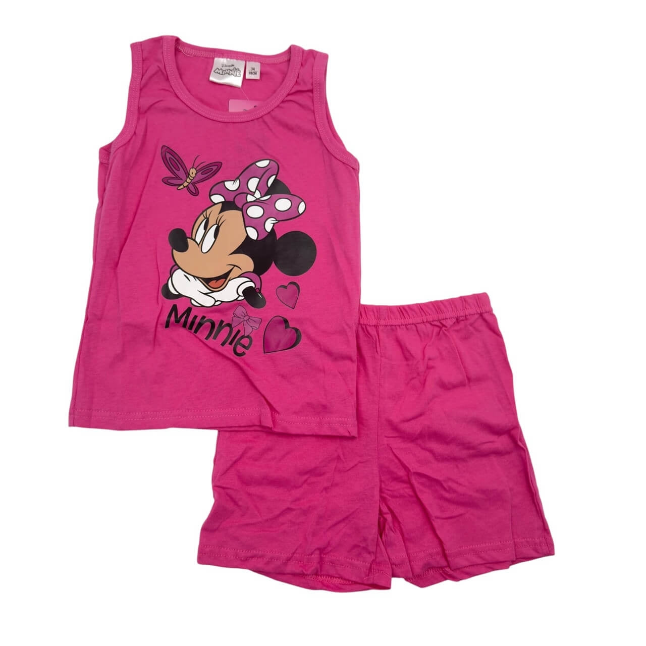 Kurzer Baumwollanzug Minnie