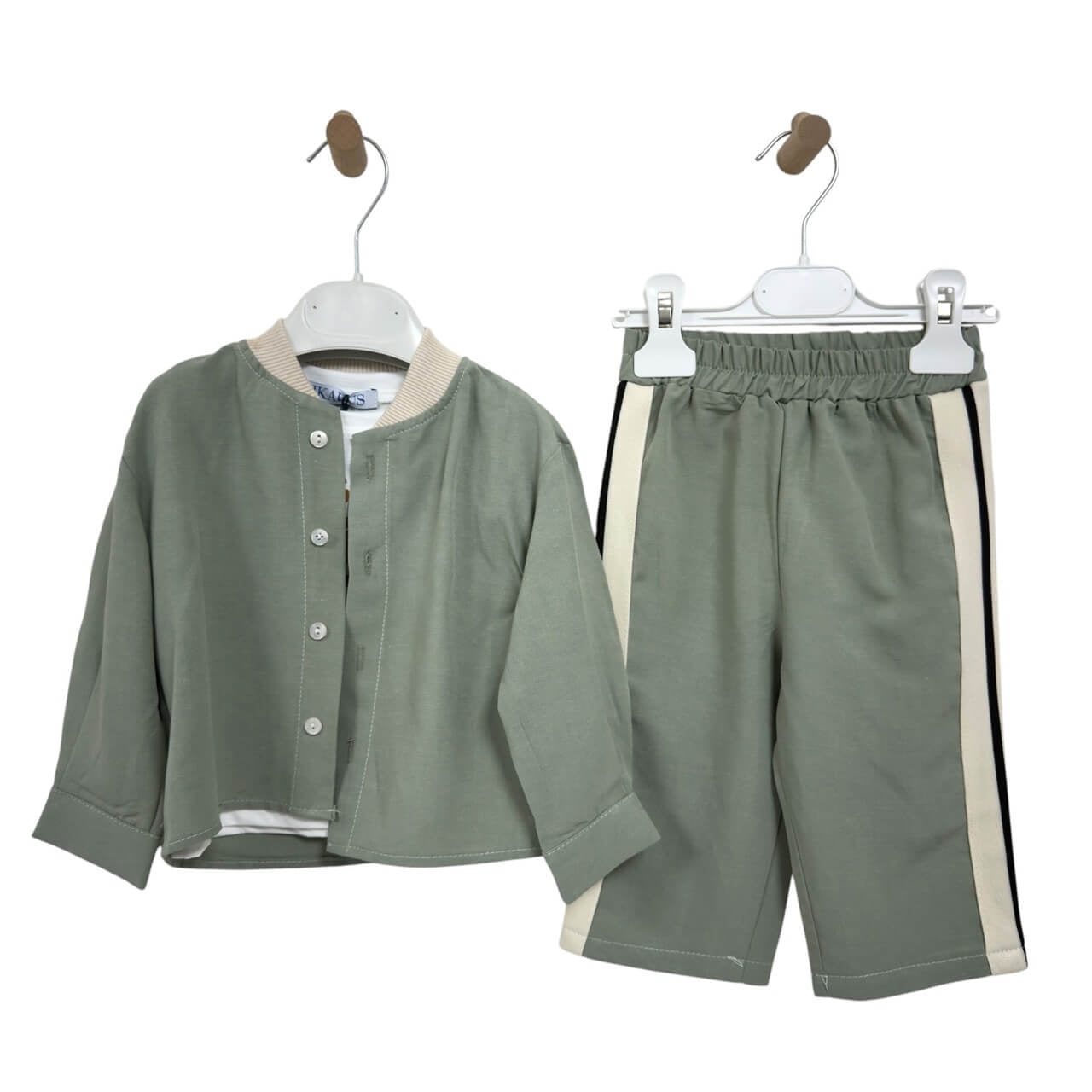 Komplettes Baumwollset 3-teilig Neugeborene