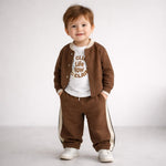 Baby-Set aus Baumwolle, 3-teilig