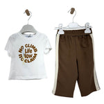 Baby-Set aus Baumwolle, 3-teilig