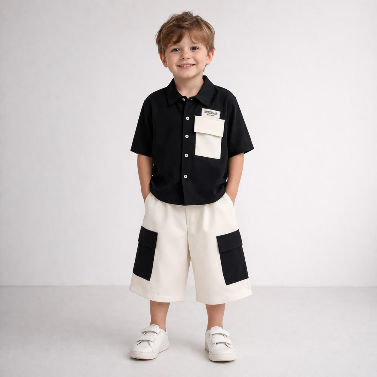 Set aus Baumwolle für Babys