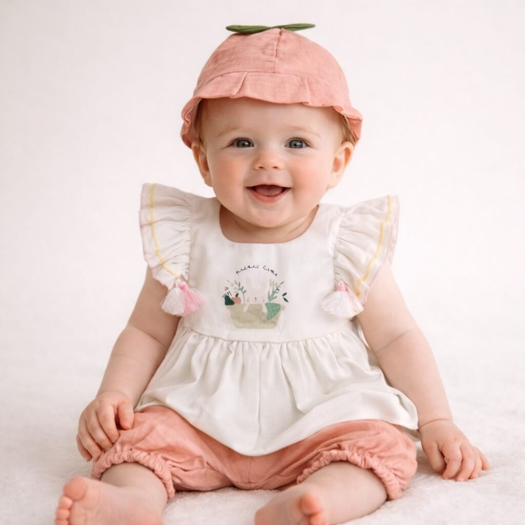 Baby-Mädchen-Outfit