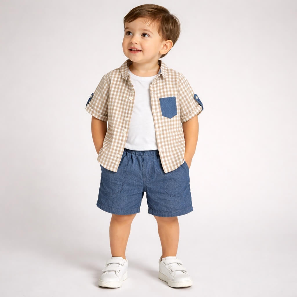 Completo 3 Pezzi Cotone Neonato