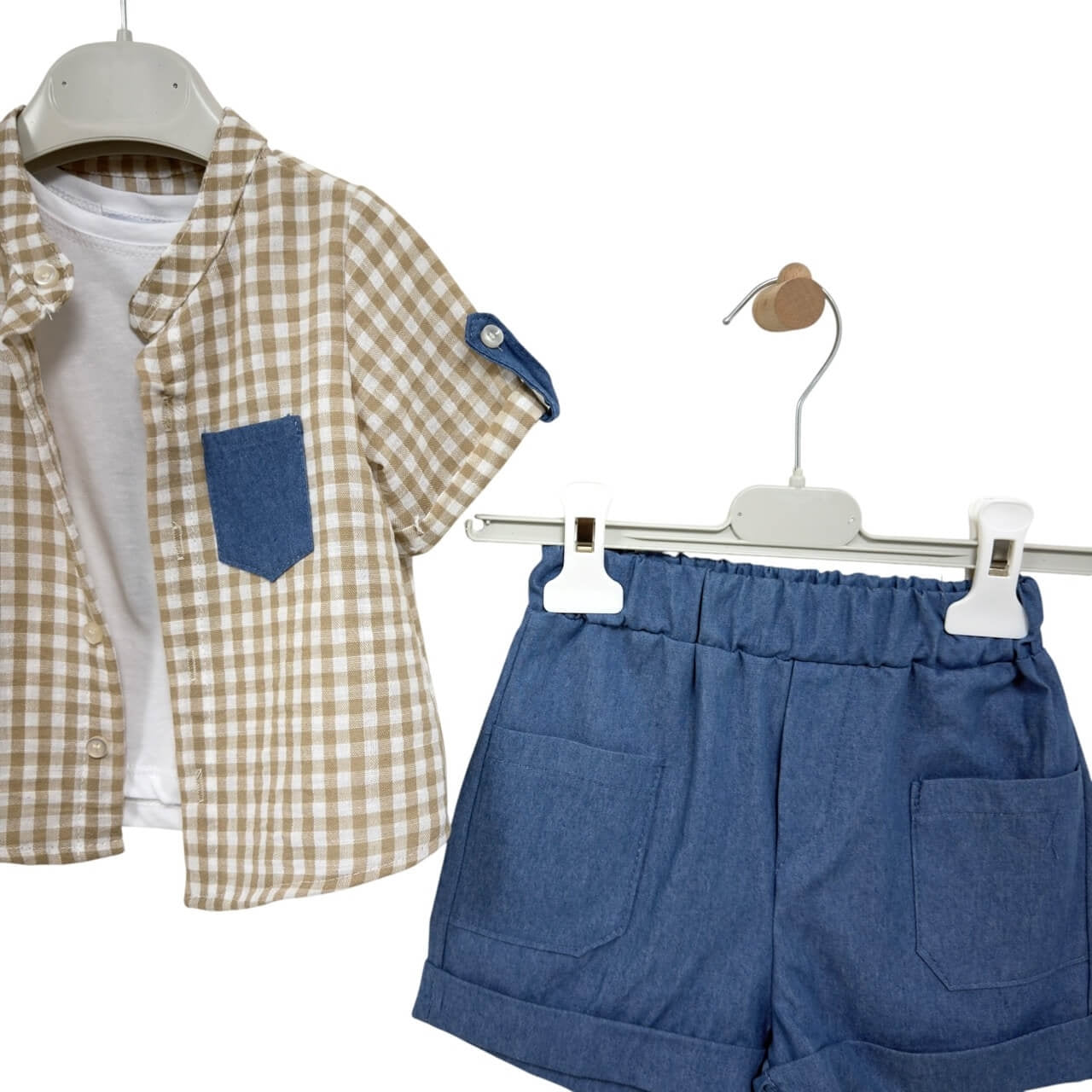 Completo 3 Pezzi Cotone Neonato