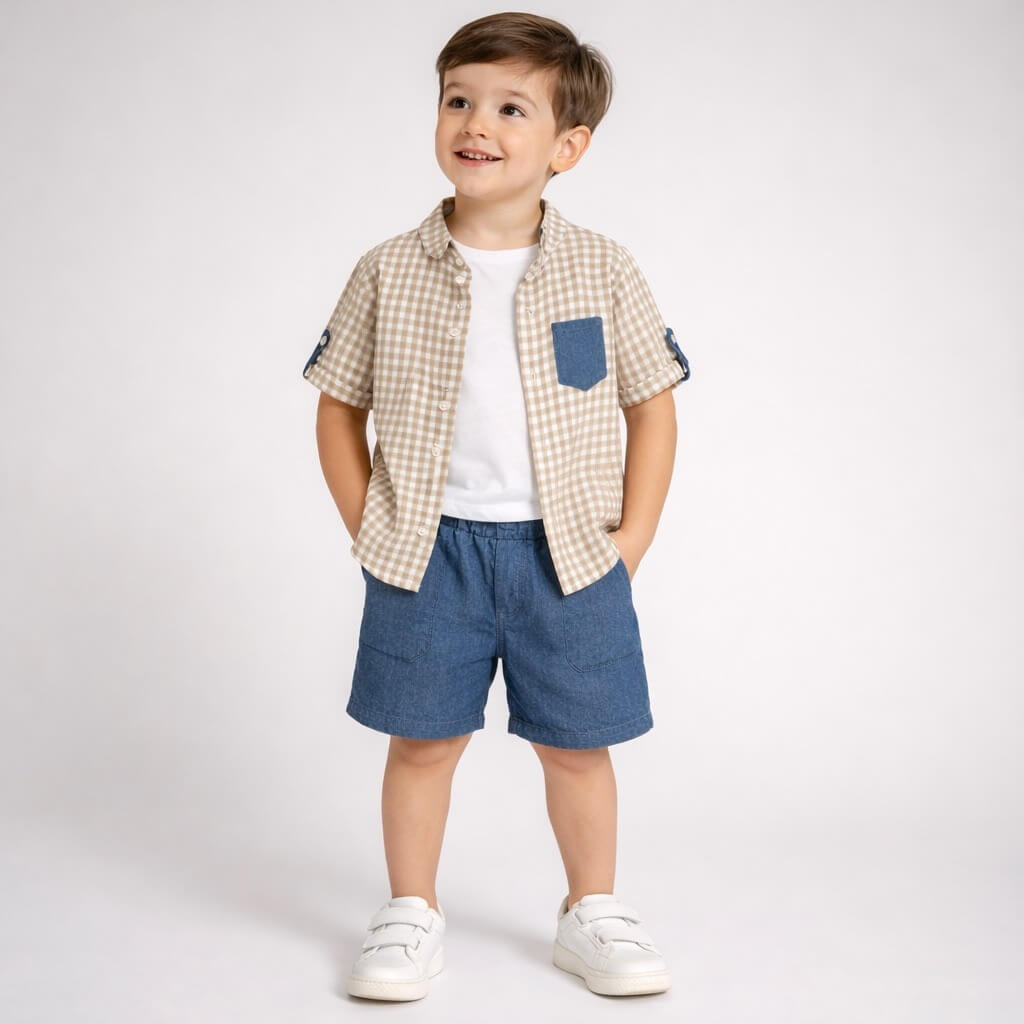 3-teiliges Baumwollset für Babys