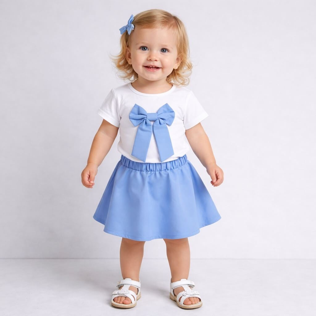Baby-Mädchen-Baumwoll-Outfit