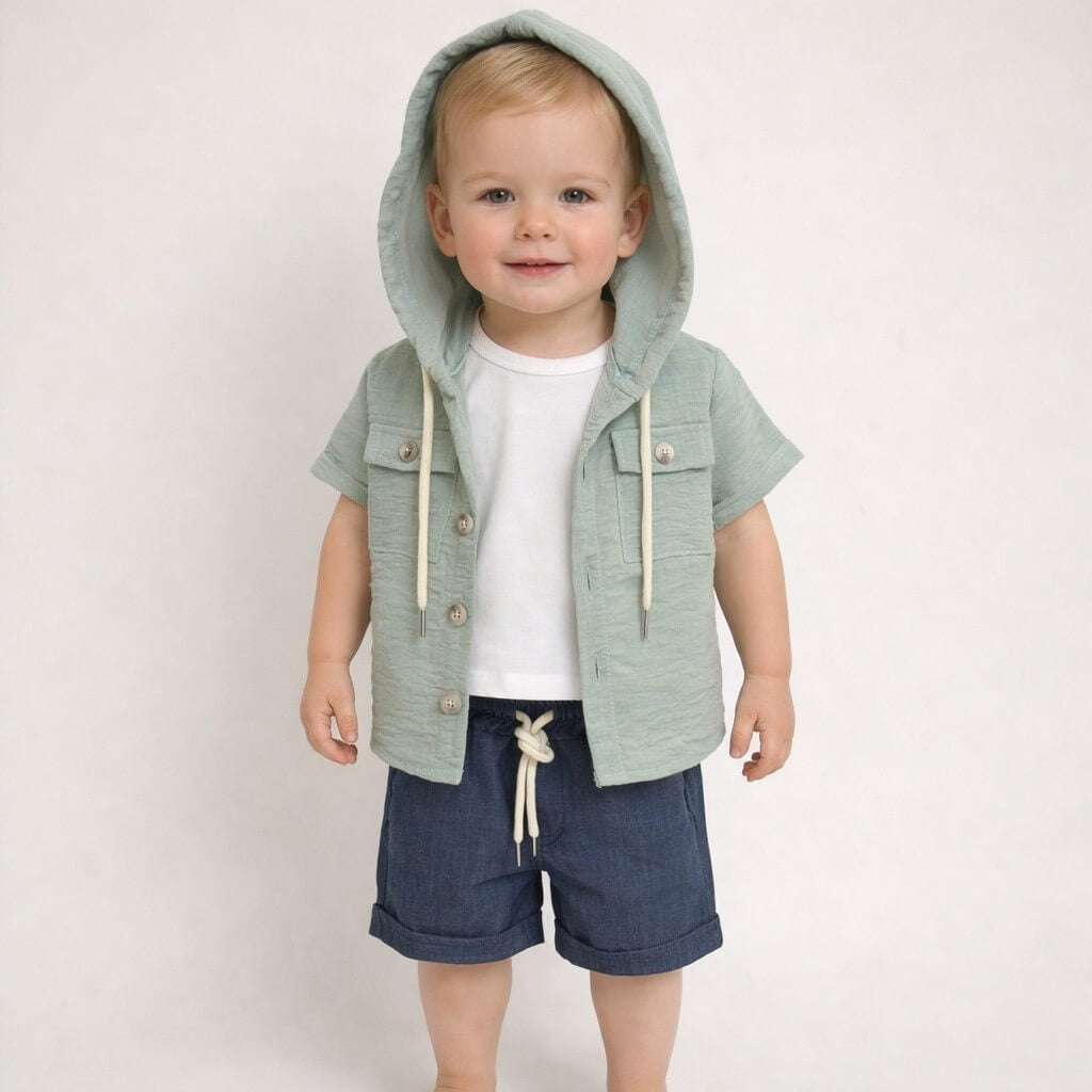 3-teiliges Babyset aus Baumwolle 