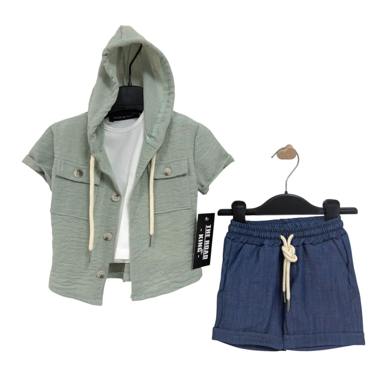 3-teiliges Babyset aus Baumwolle 