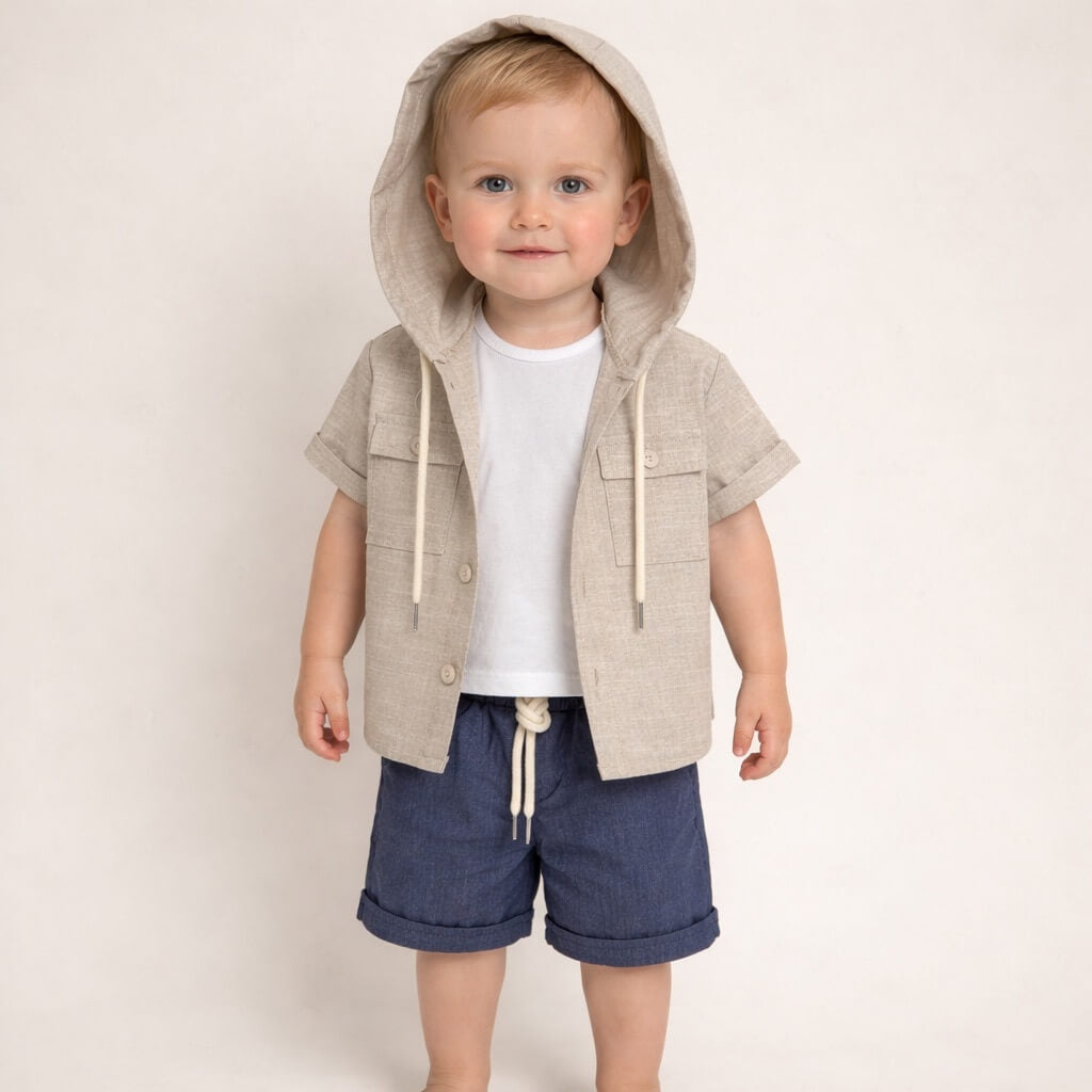 3-teiliges Babyset aus Baumwolle 