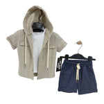 3-teiliges Babyset aus Baumwolle 