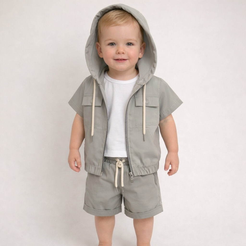 Completo 3 Pezzi Cotone neonato