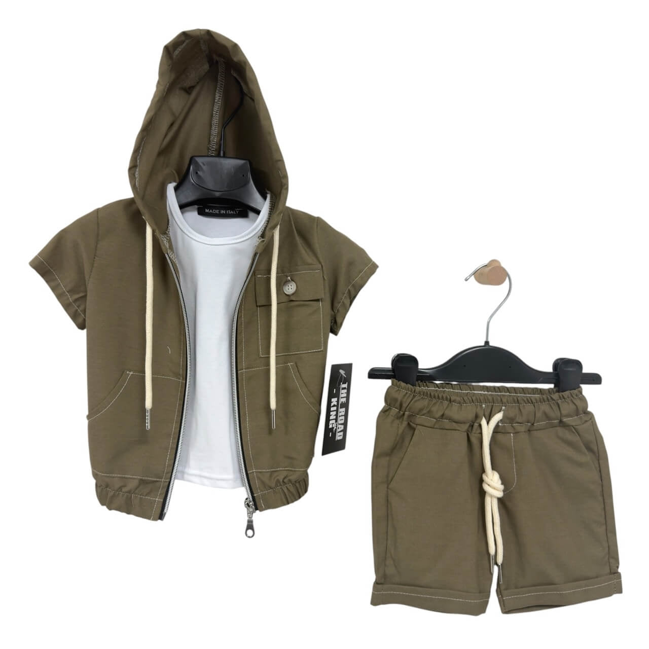 Completo 3 Pezzi Cotone neonato