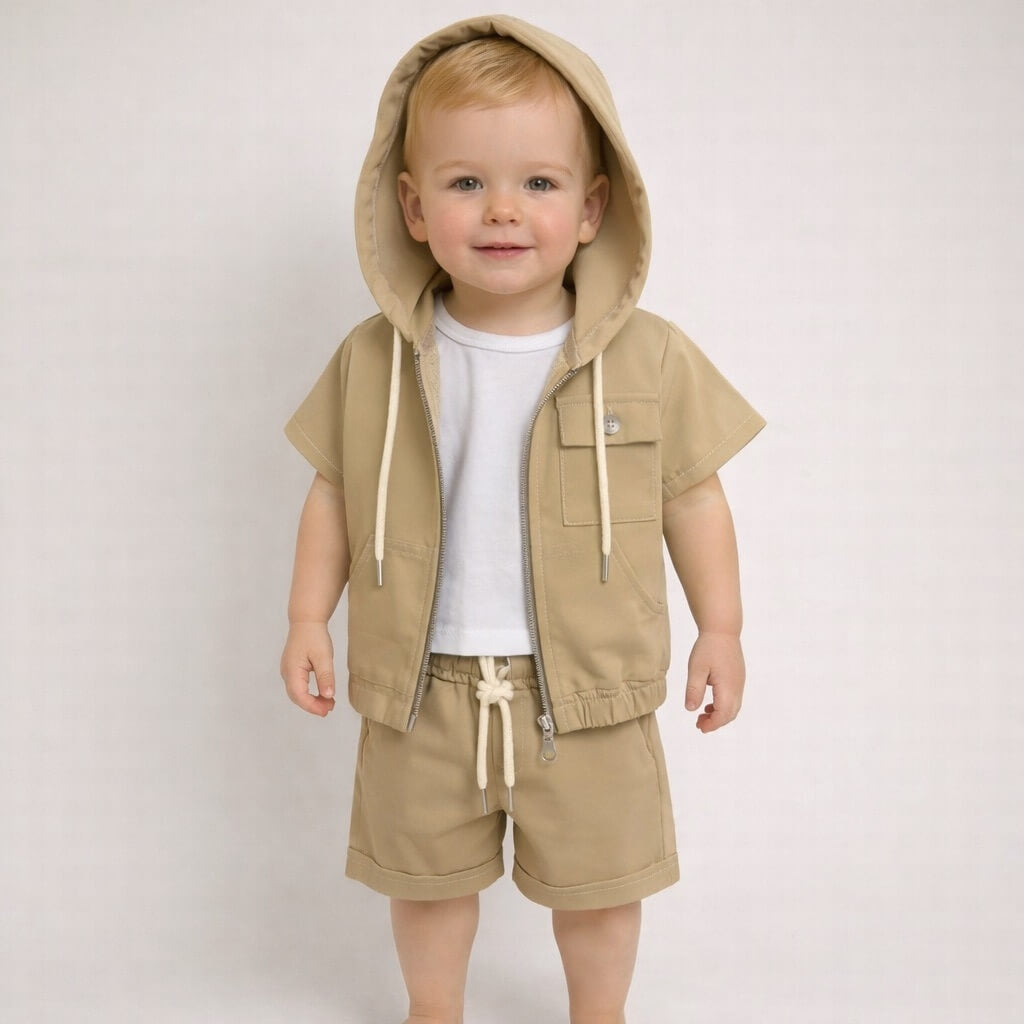 3-teiliges Babyset aus Baumwolle 