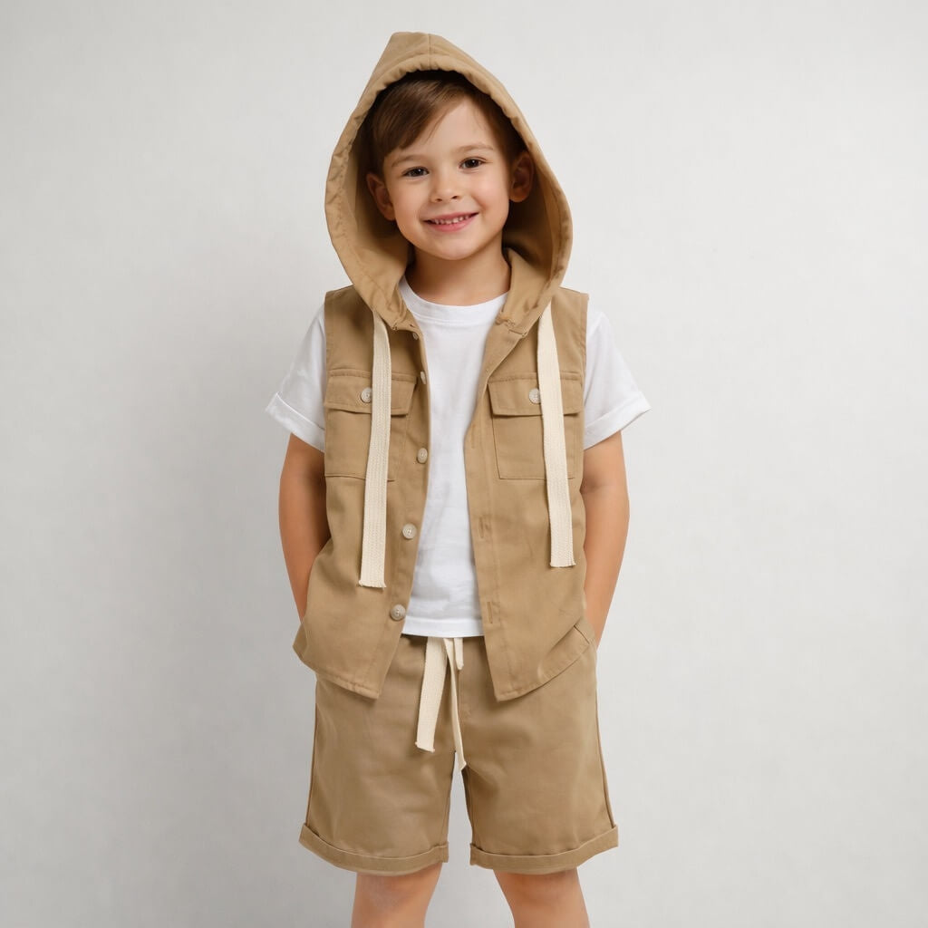 Completo 3 Pezzi Cotone Bimbo