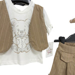 Baby-Mädchen-Baumwoll-Outfit