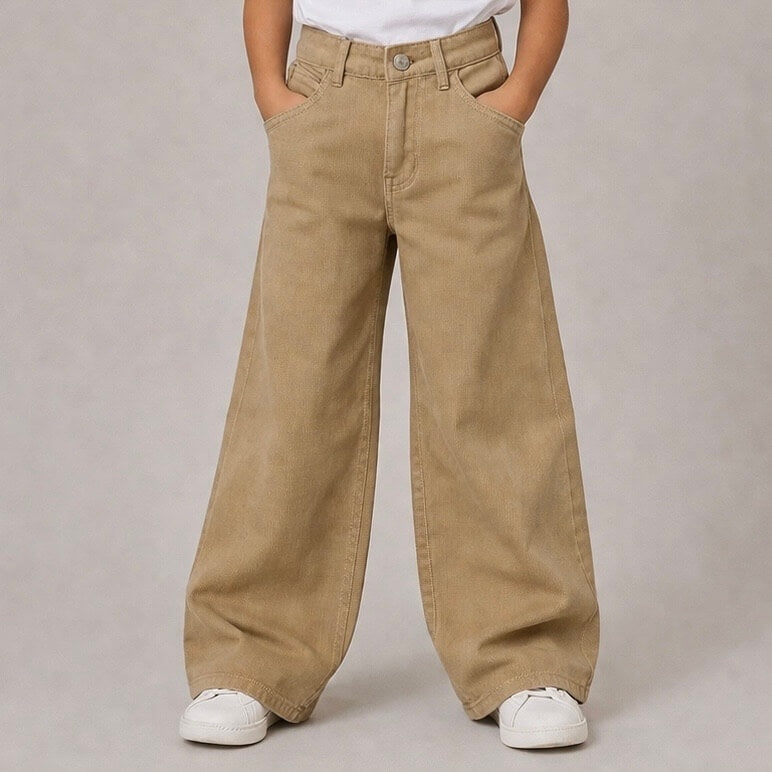 Mädchenjeans im Palast