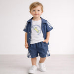3-teiliges Babyset aus Baumwolle