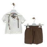 Neugeborenen-Outfit aus Baumwolle
