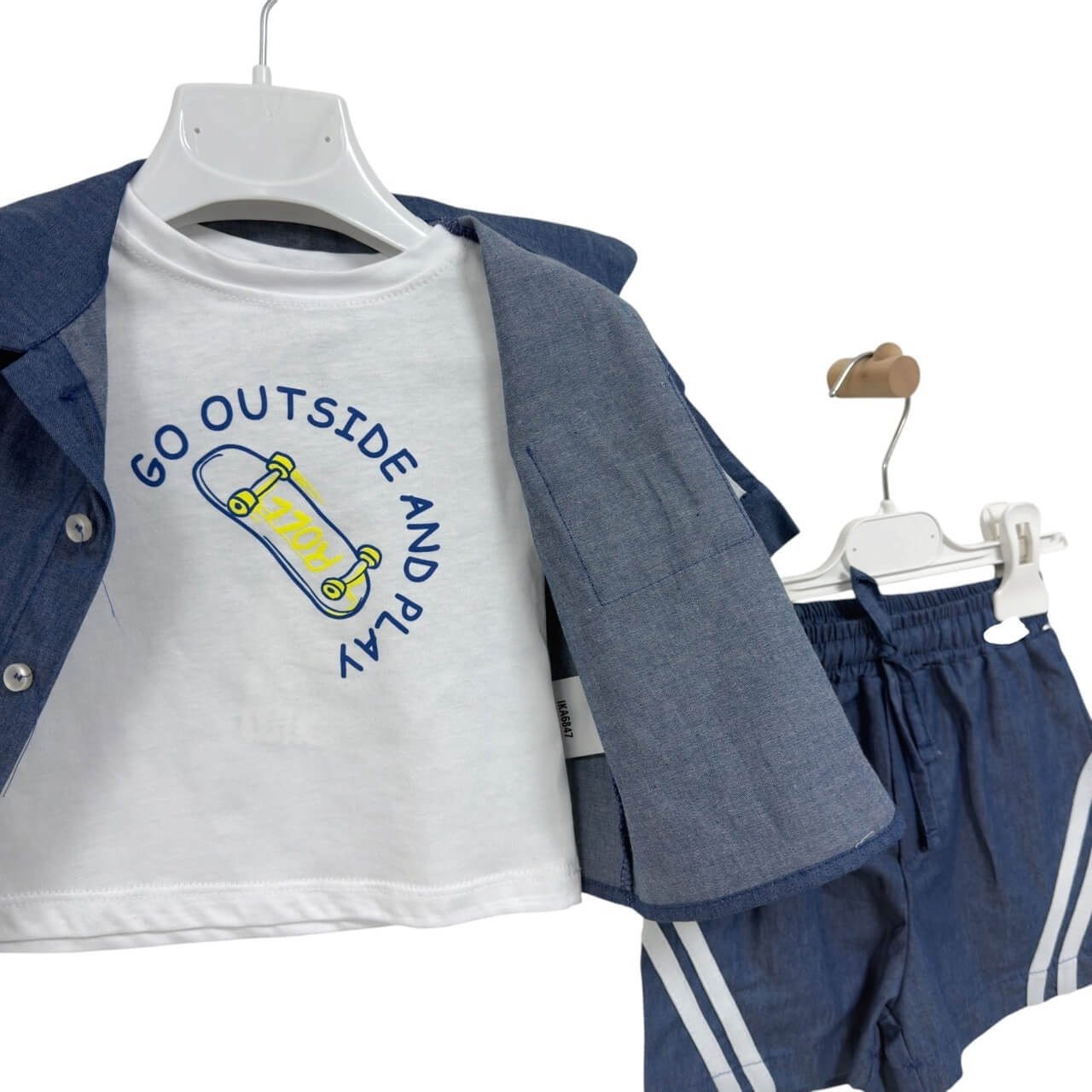 3-teiliges Baumwollset für Babys