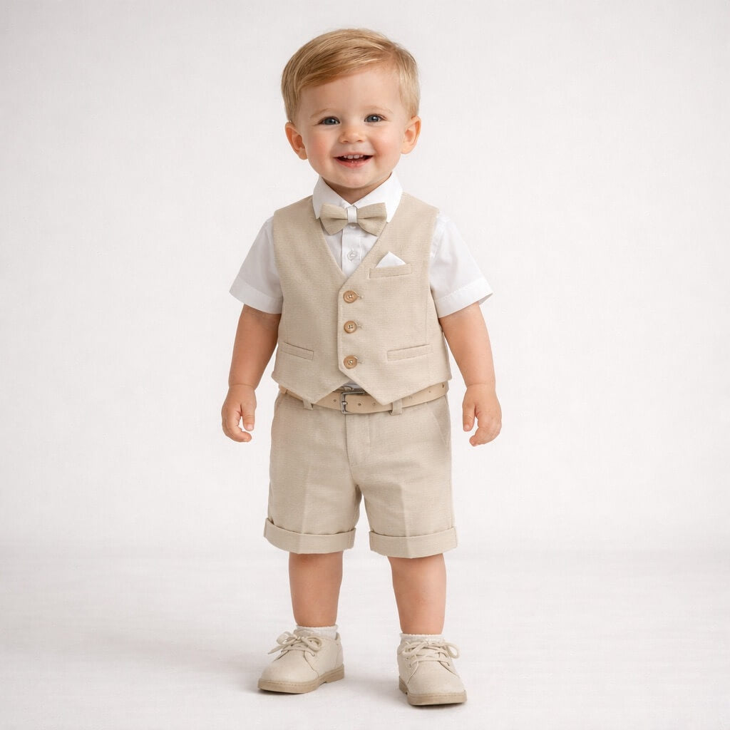 Completo con Gilet Neonato