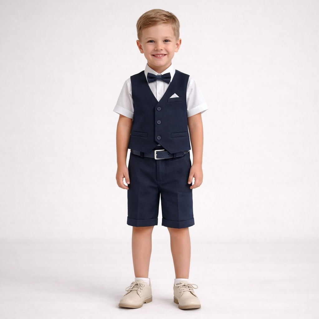 Completo con Gilet Bimbo