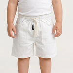 Bermudashorts aus Baumwolle für Neugeborene
