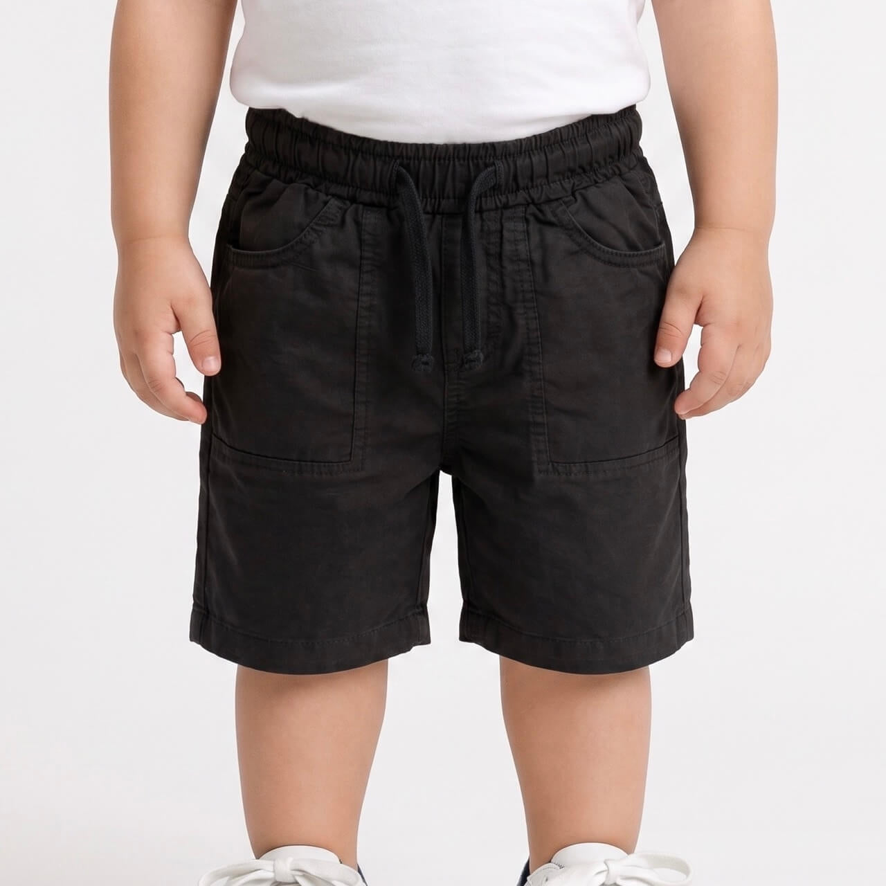 Bermudashorts aus Baumwolle für Neugeborene