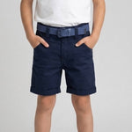 Bermudashorts aus Baumwolle für Jungen mit 5 Taschen