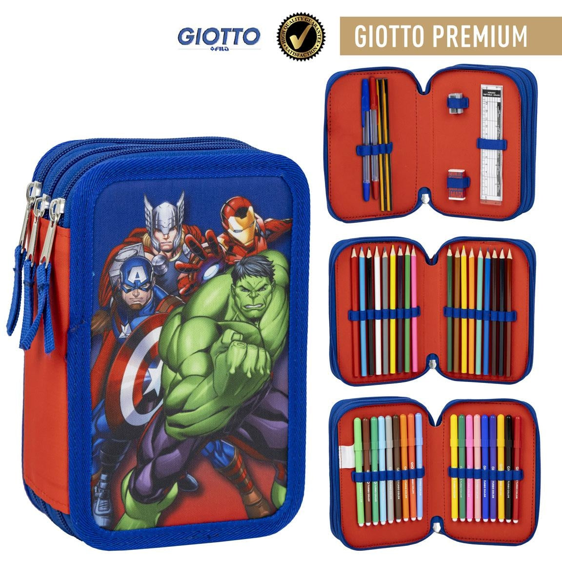 Avengers Federmäppchen + GIOTTO