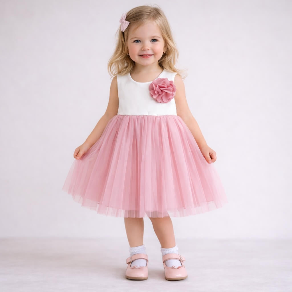 Elegantes Kleid für Mädchen + Bolero