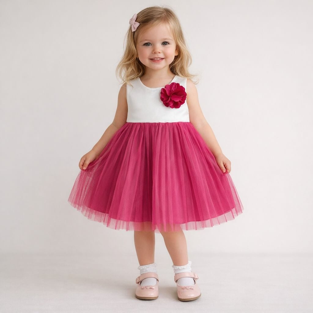 Elegantes Mädchenkleid + Bolero