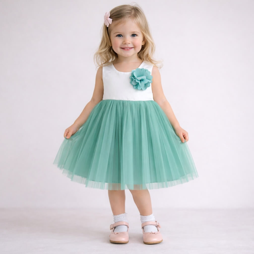 Elegantes Kleid für Mädchen + Bolero