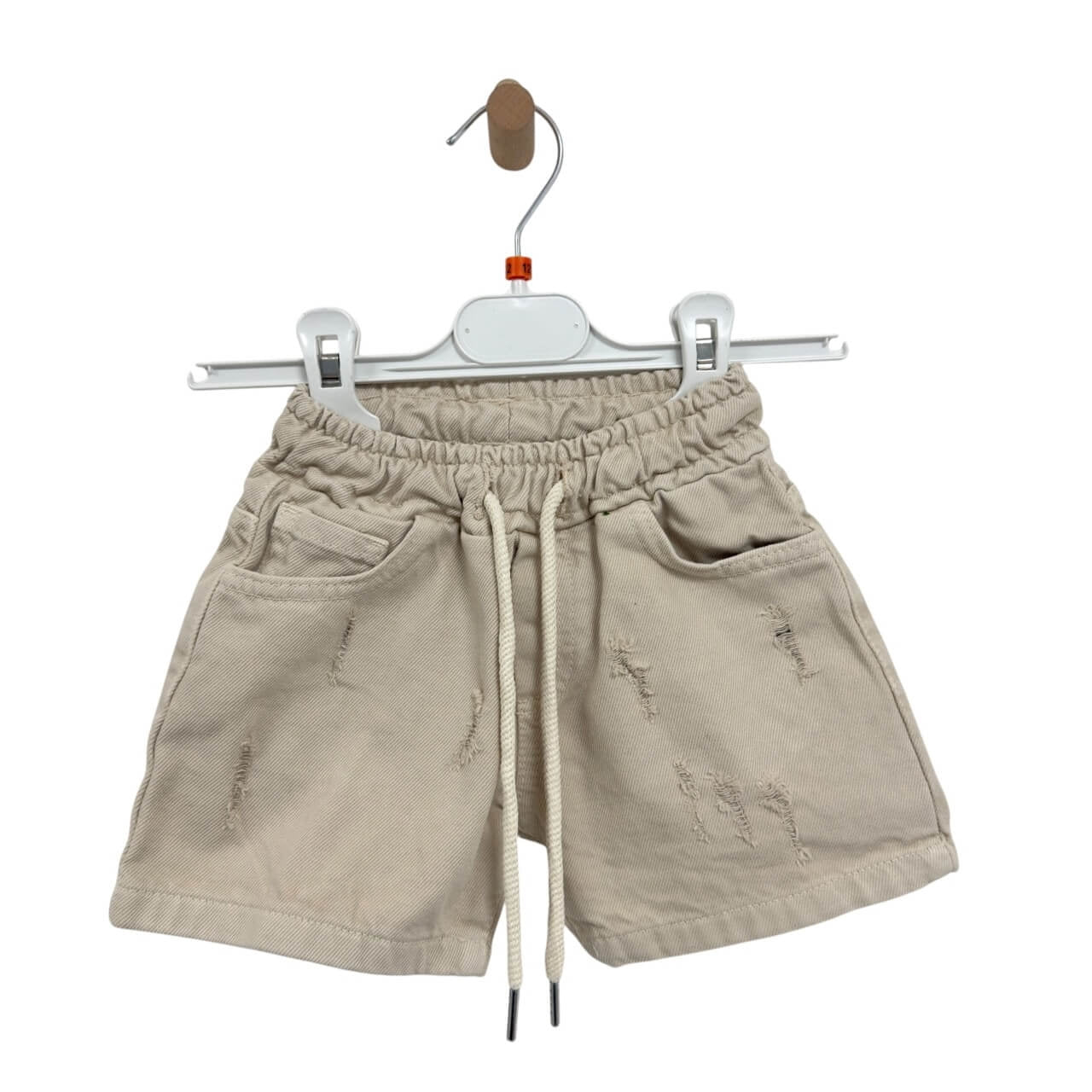 Neugeborene Jeans-Bermudashorts 
