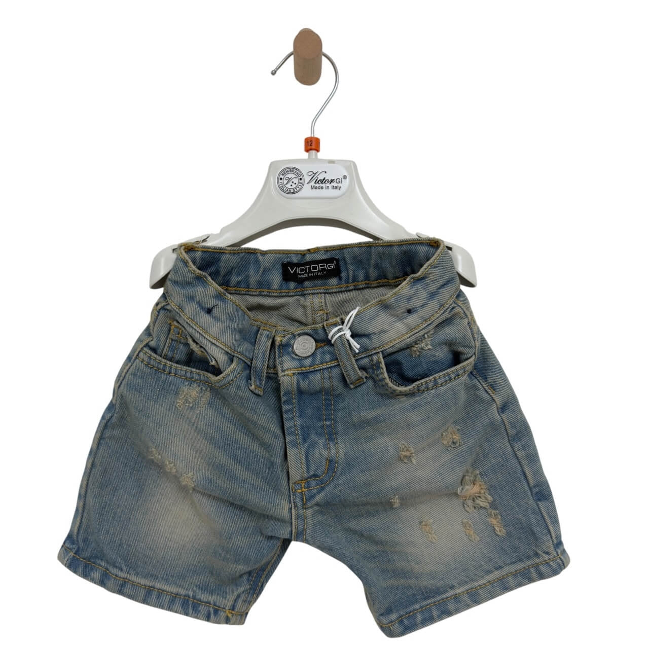 Neugeborene Jeans-Bermudashorts 