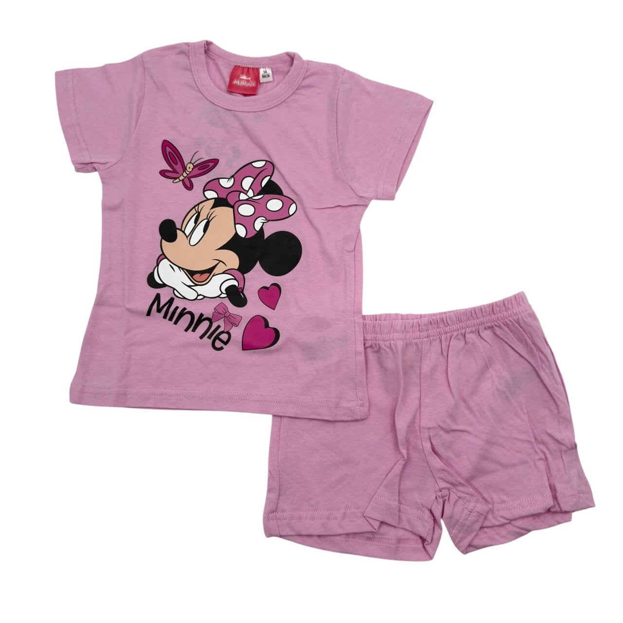 Kurzer Baumwollanzug Minnie