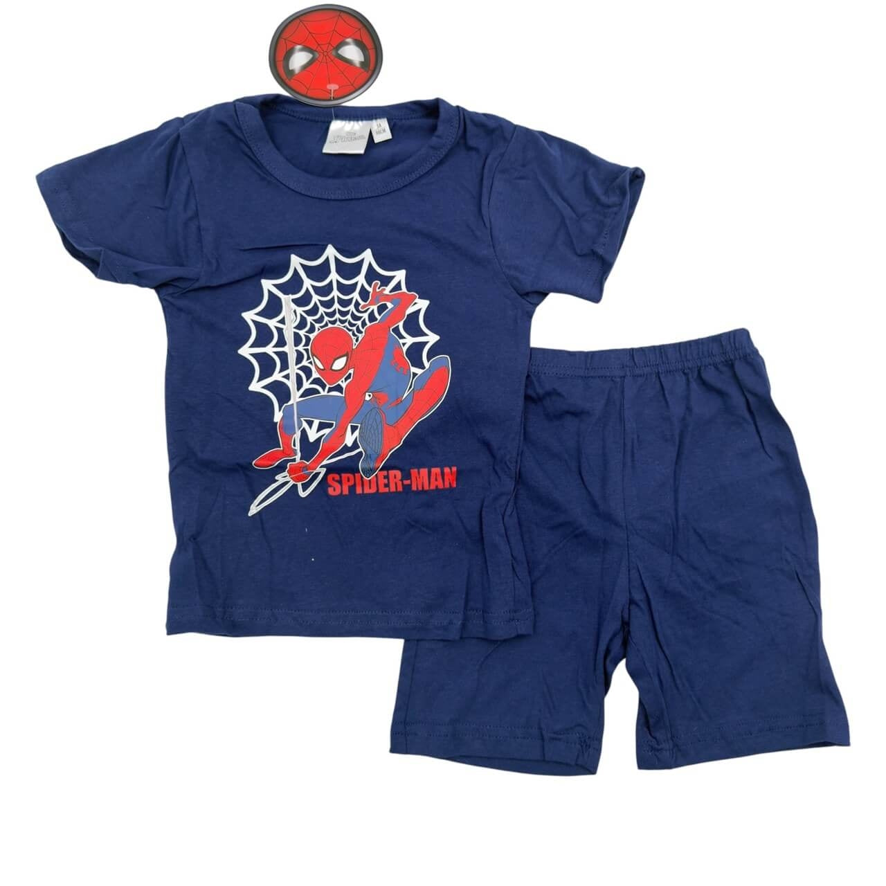 Kurzer Baumwollanzug Spider-Man