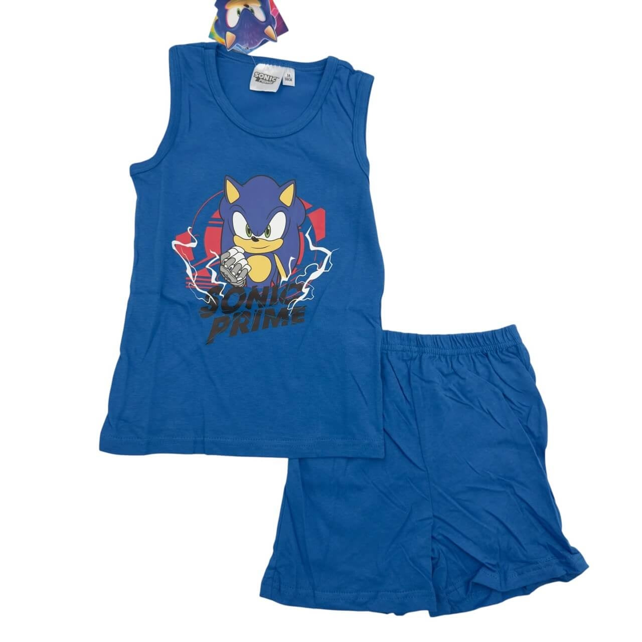 Completo Canotta Corto in Cotone Sonic