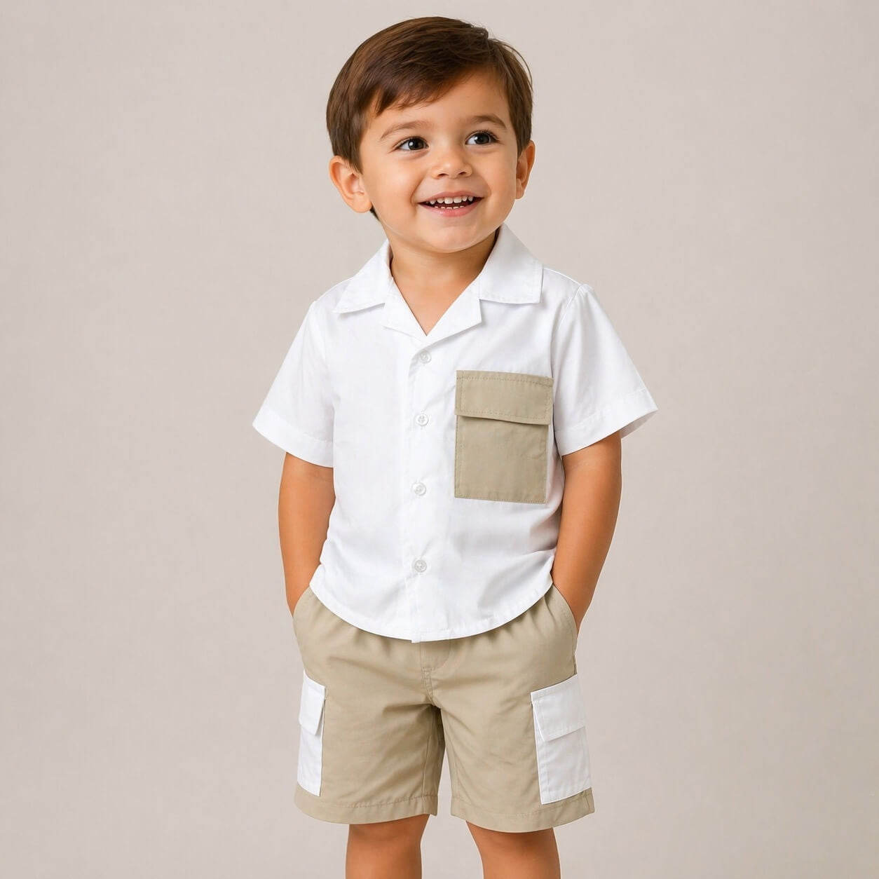 Rebellen-Baby-Outfit