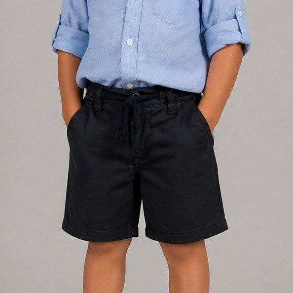 Bermudashorts aus Baumwolle für Neugeborene