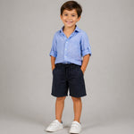 Bermudashorts aus Baumwolle für Neugeborene