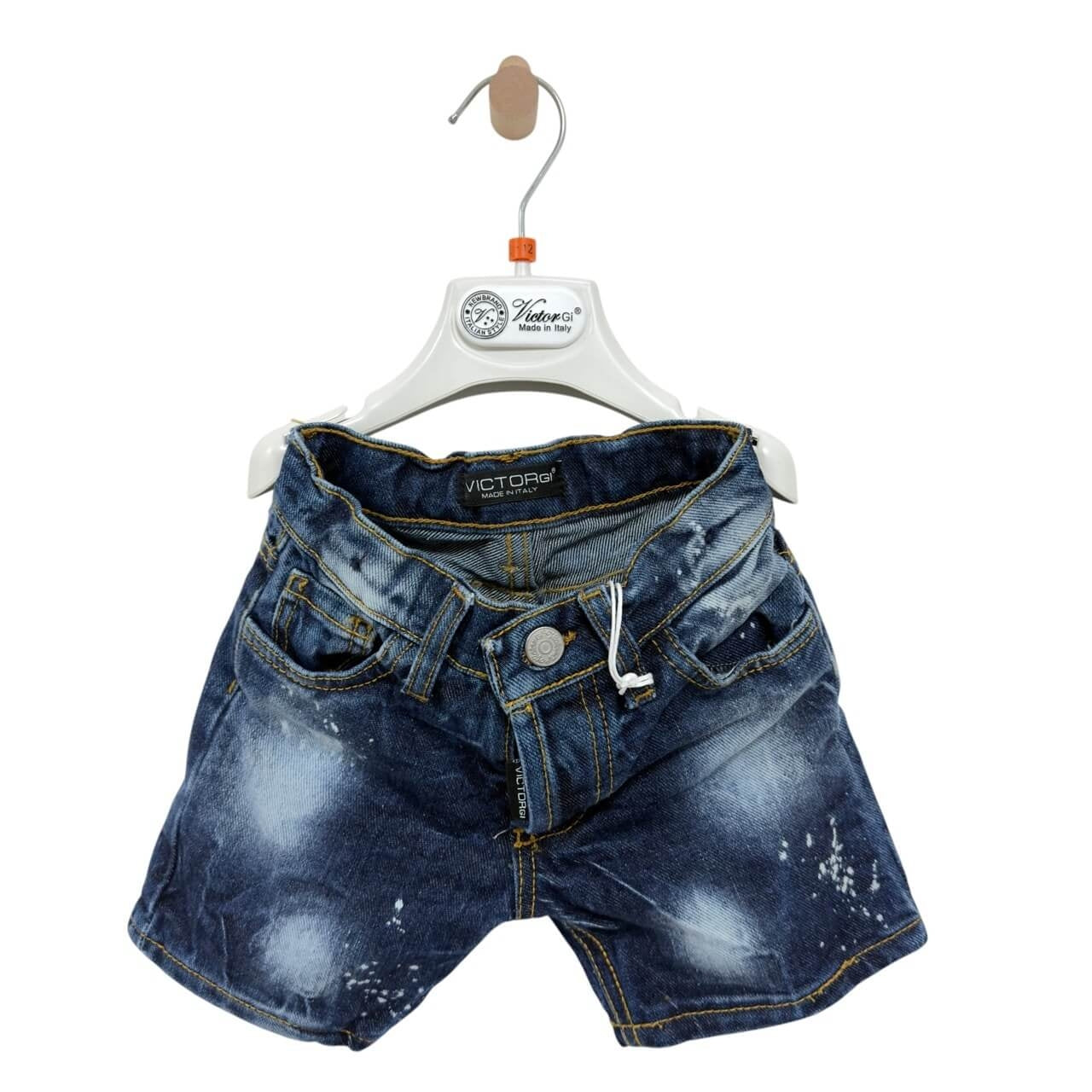 Neugeborene Jeans-Bermudashorts 