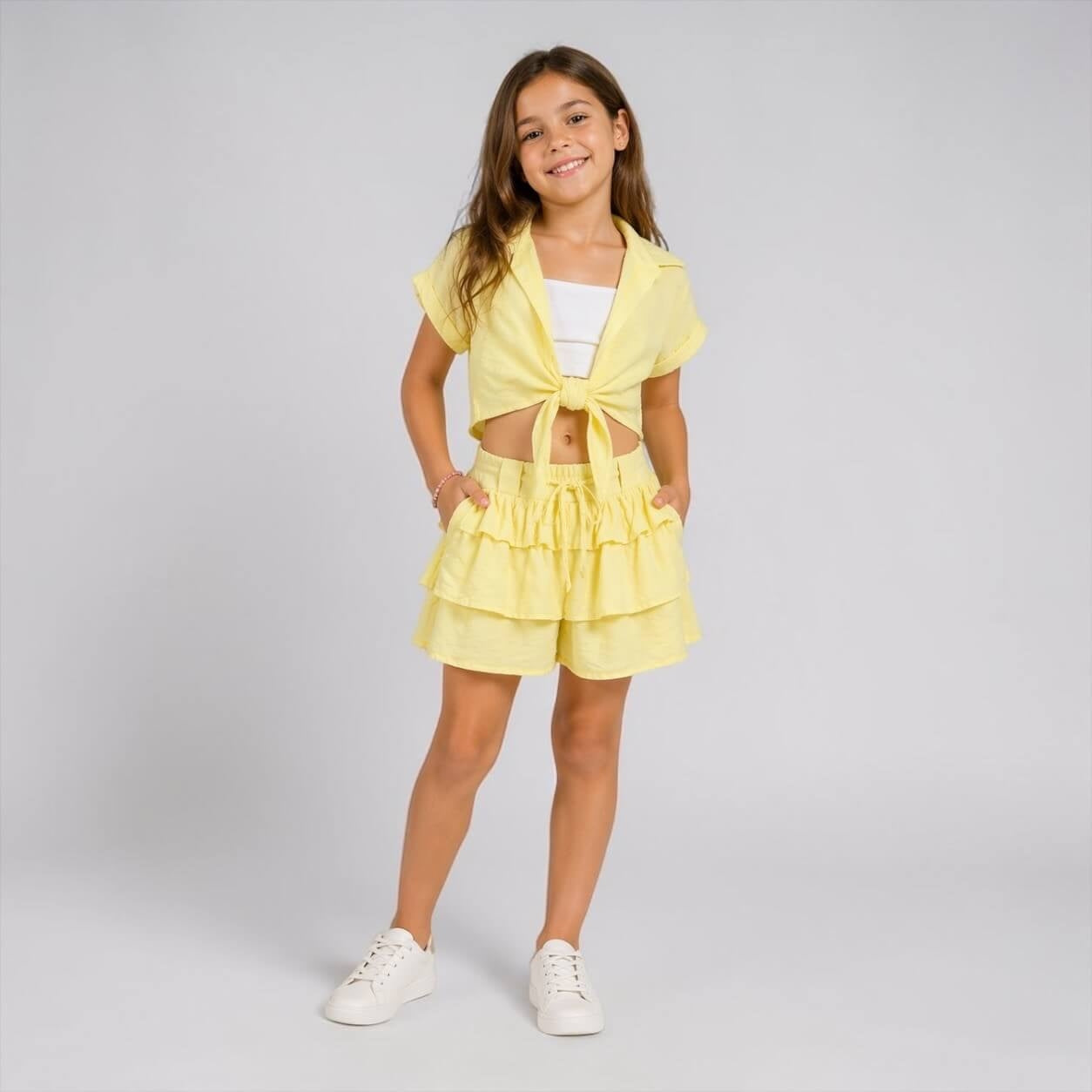 3-teiliges Baby-Mädchen-Outfit