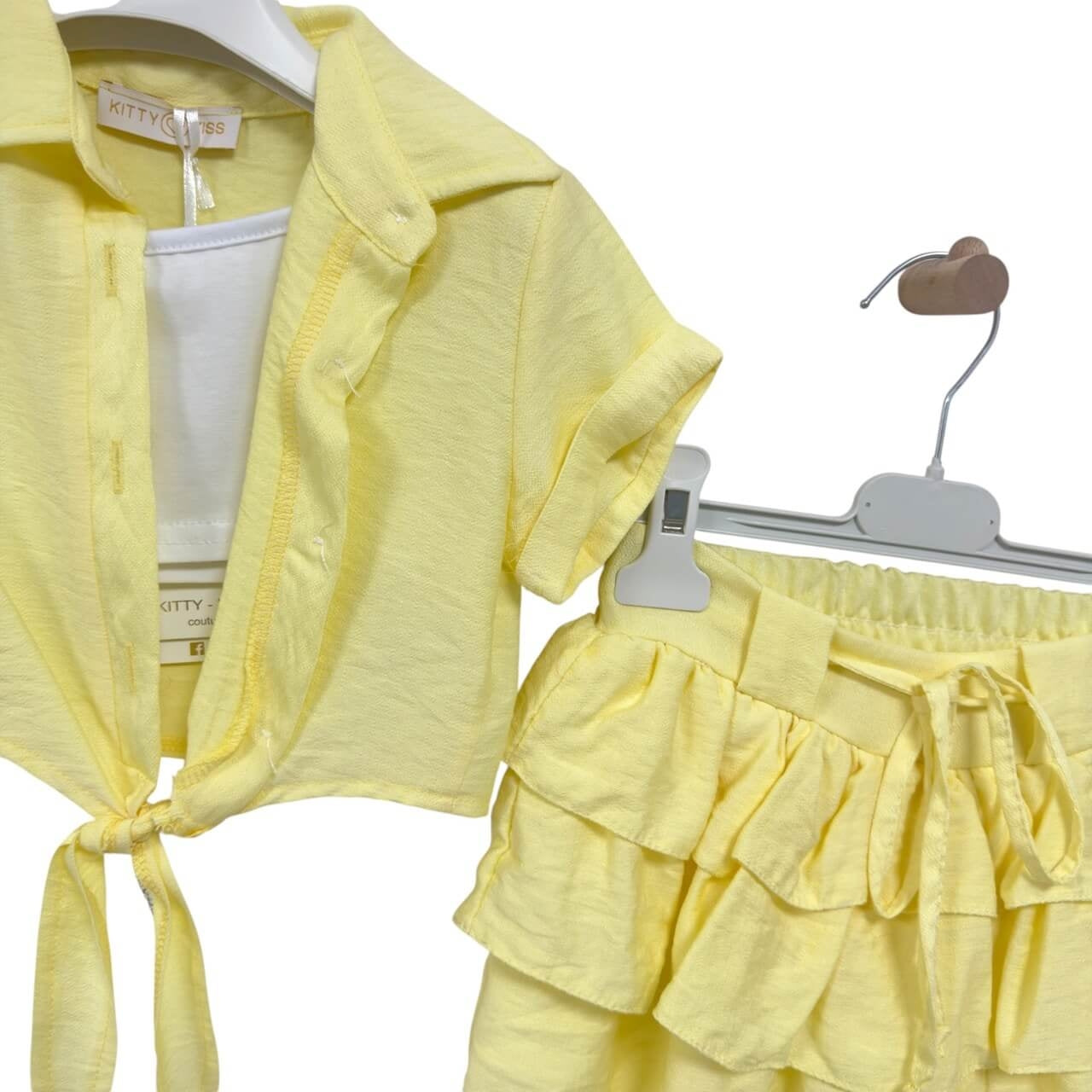 3-teiliges Baby-Mädchen-Outfit