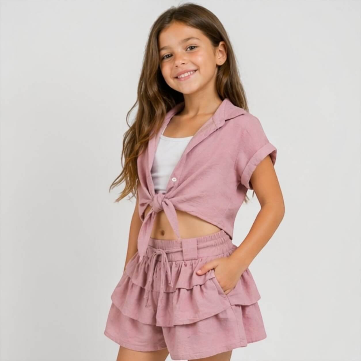 3-teiliges Baby-Mädchen-Outfit
