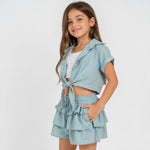 3-teiliges Baby-Mädchen-Outfit