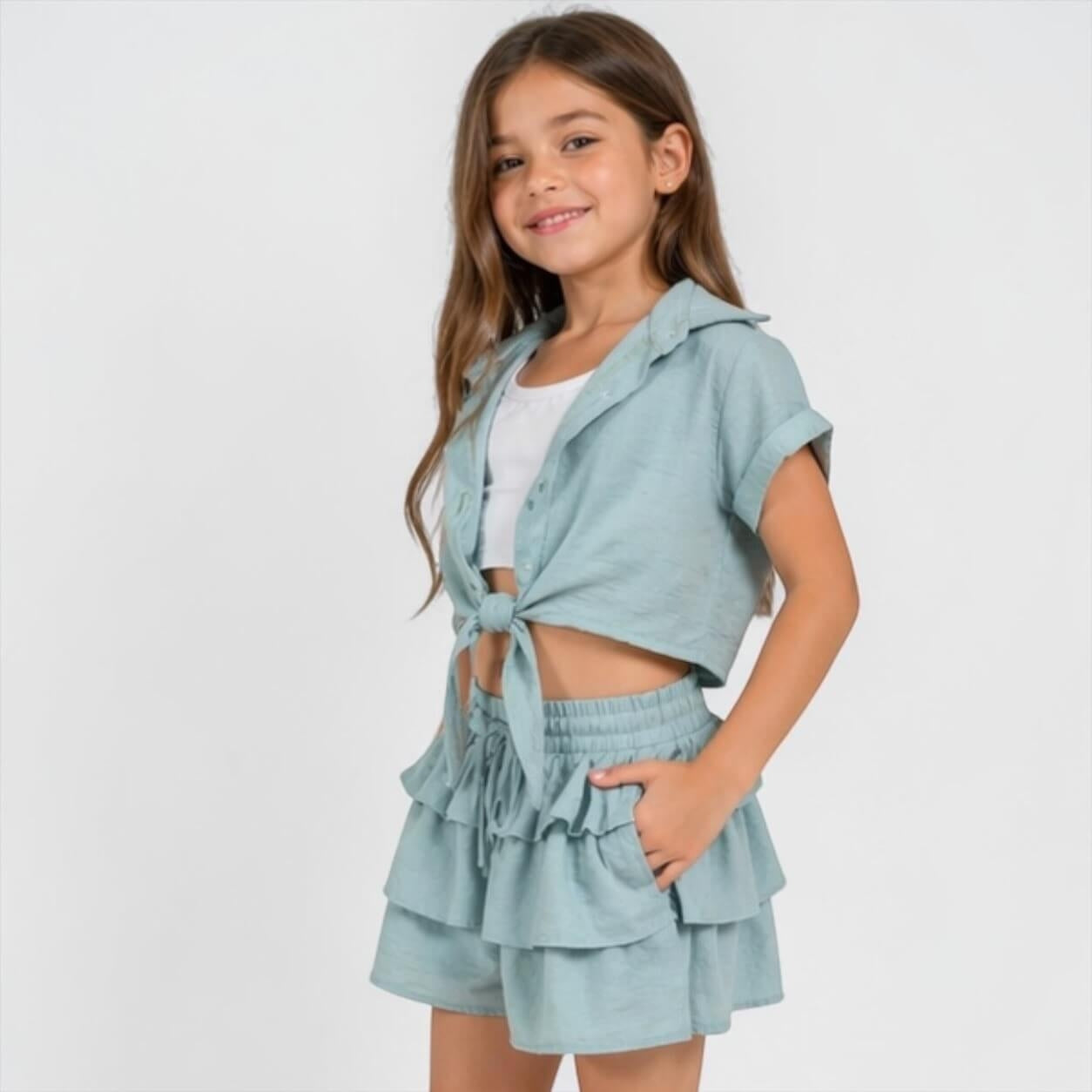 3-teiliges Baby-Mädchen-Outfit