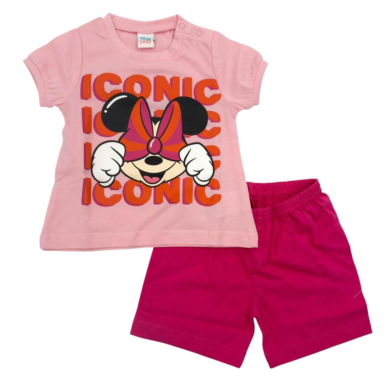 Kurzer Baumwollpyjama „Disney Minnie“