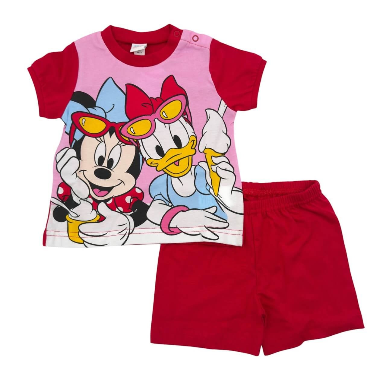 Kurzer Baumwollpyjama „Disney Minnie“