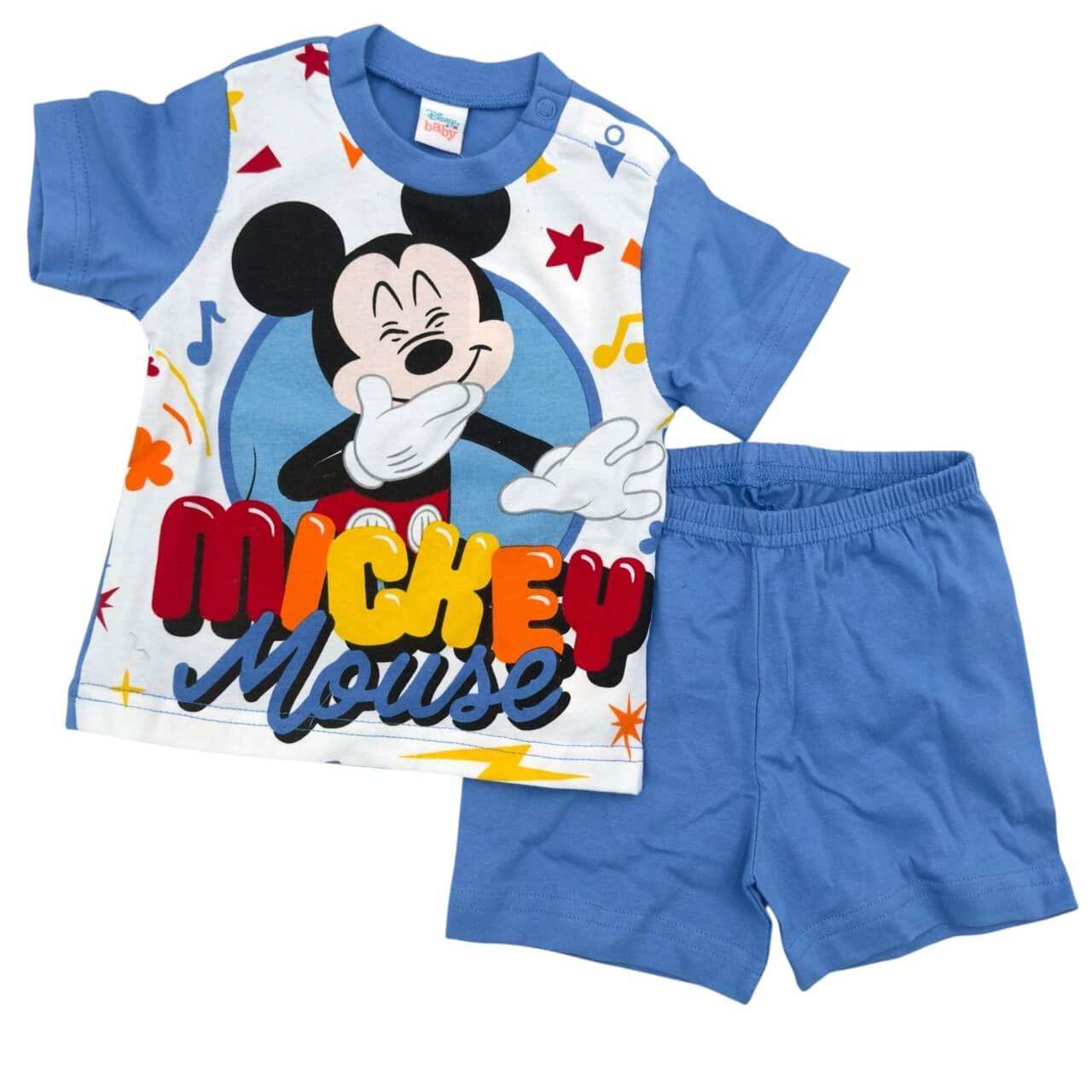 Kurzer Disney-Mickey-Maus-Baumwollpyjama